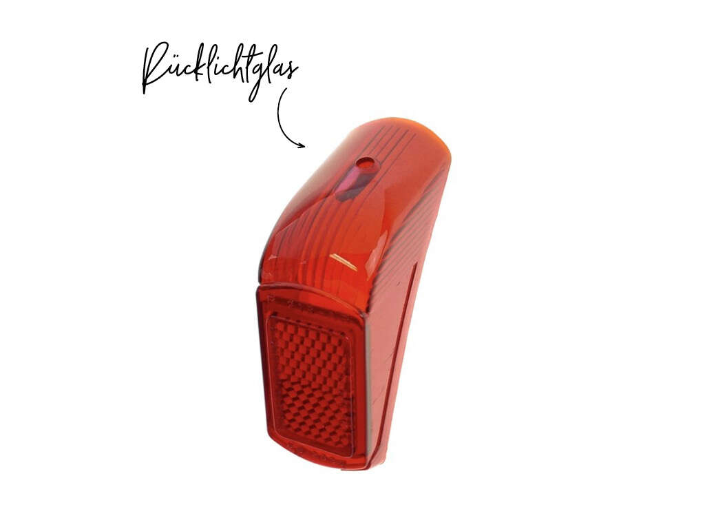 Rücklichtglas | Piaggio Ciao P, SC, Bravo, Boxer BTV2 Rücklichtglas | Piaggio Ciao P, SC, Bravo, Boxer BTV2