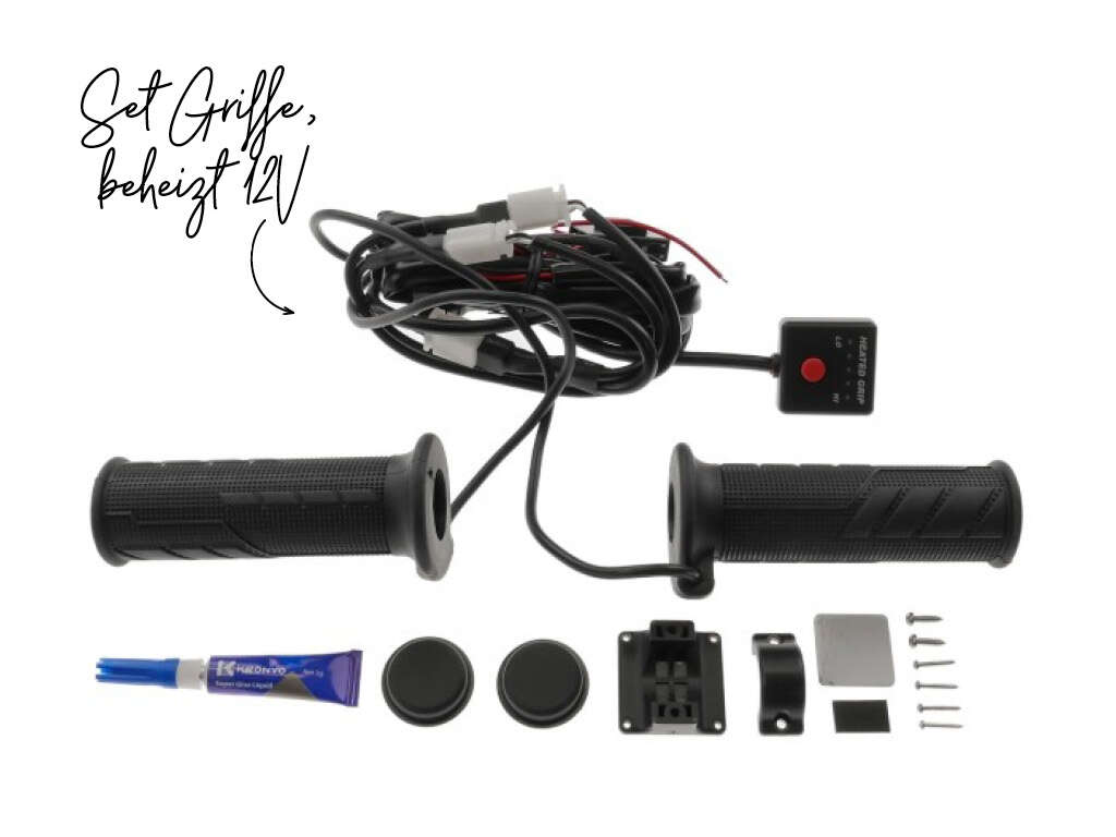 Griffe beheizt 12V (Paar) universal Griffe beheizt 12V (Paar) universal