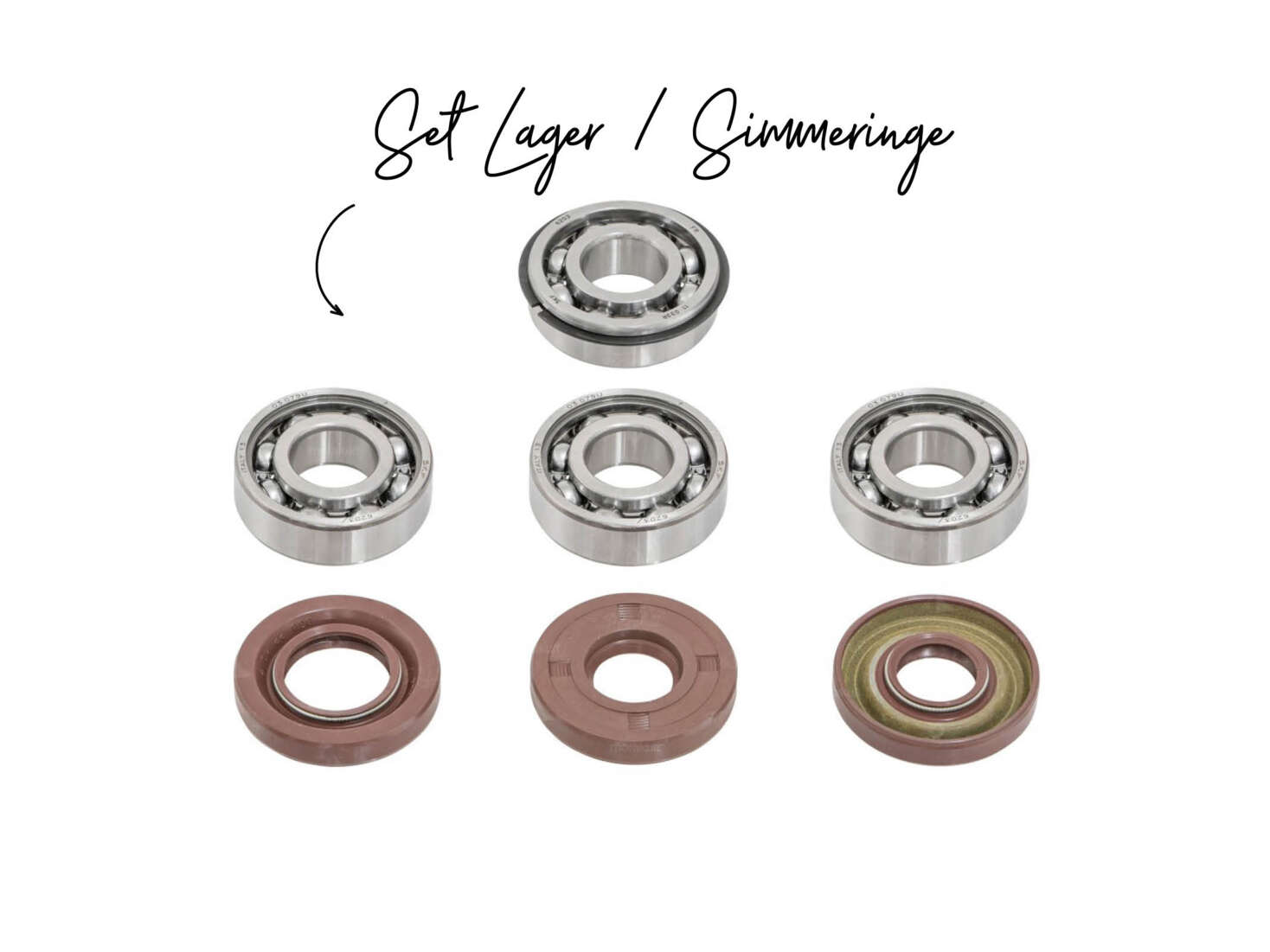 swiing® ingenious Set Lager / Simmerringe C4 High End | Puch Maxi E50 (altes Modell) swiing® ingenious Set Lager / Simmerringe C4 High End | Puch Maxi E50 (altes Modell)