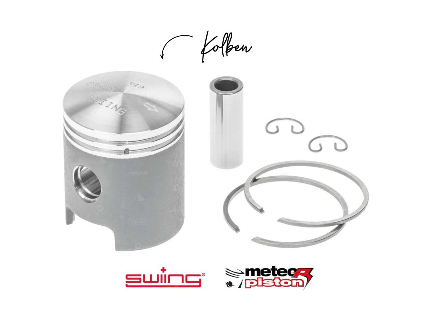 swiing Kolben 41 mm (12 mm KoBo) Racing | Puch X30 Velux gebläsegekühlt swiing Kolben 41 mm (12 mm KoBo) Racing | Puch X30 Velux gebläsegekühlt