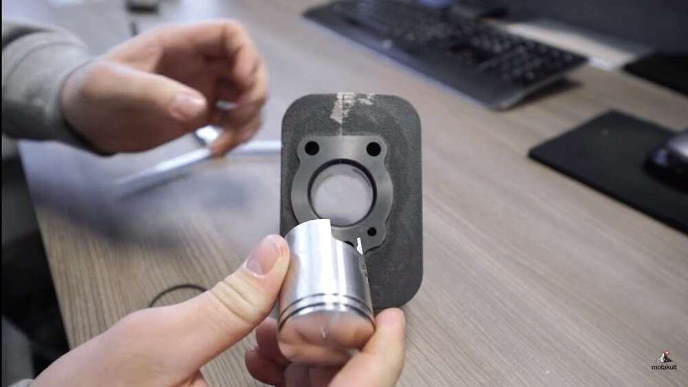 Puch 38 mm Zylinderkopf original Occ. Puch 38 mm Zylinderkopf original Occ.