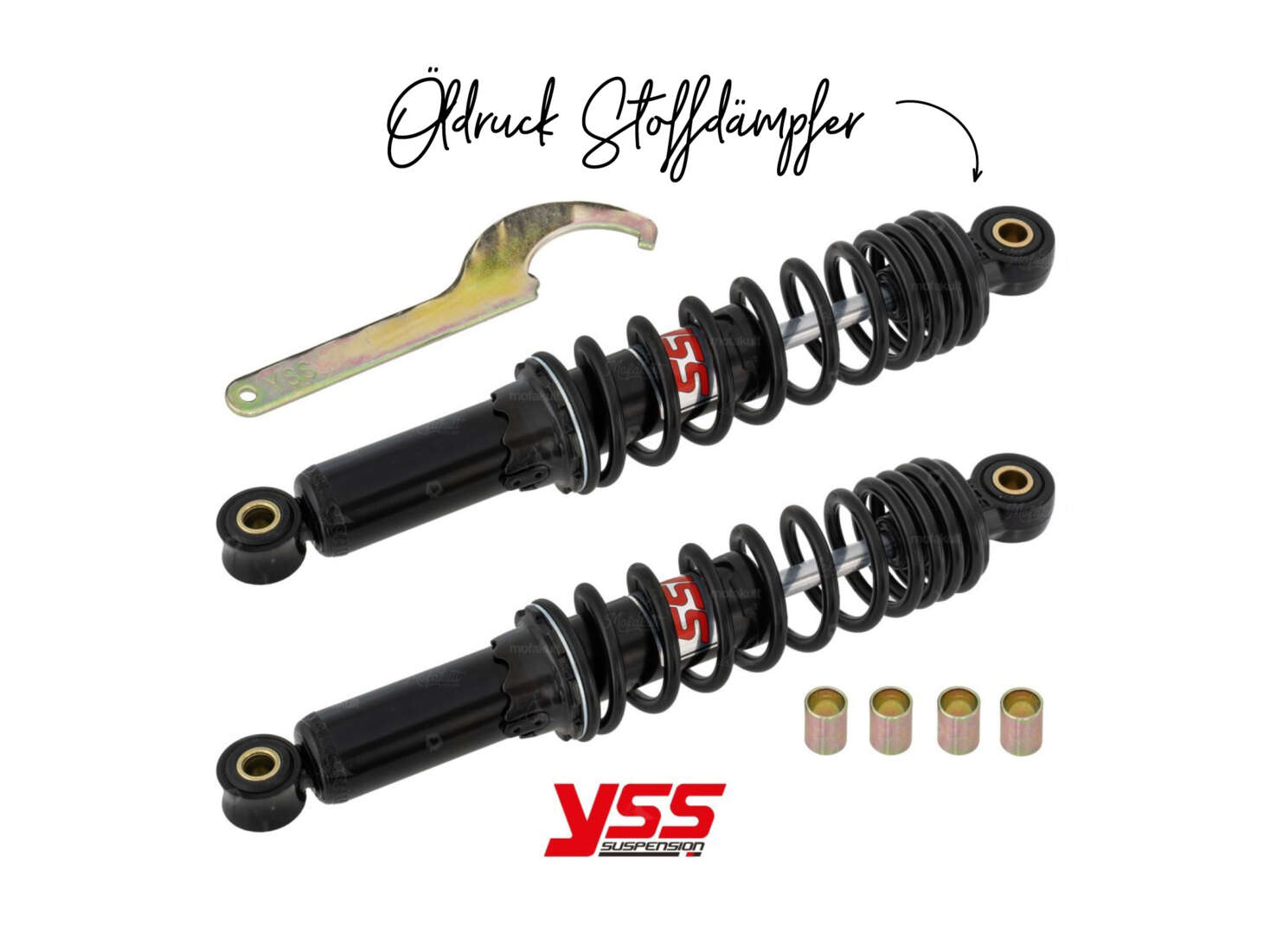 Stossdämpfer YSS Racing 300 mm (Öldruck) Stossdämpfer YSS Racing 300 mm (Öldruck)