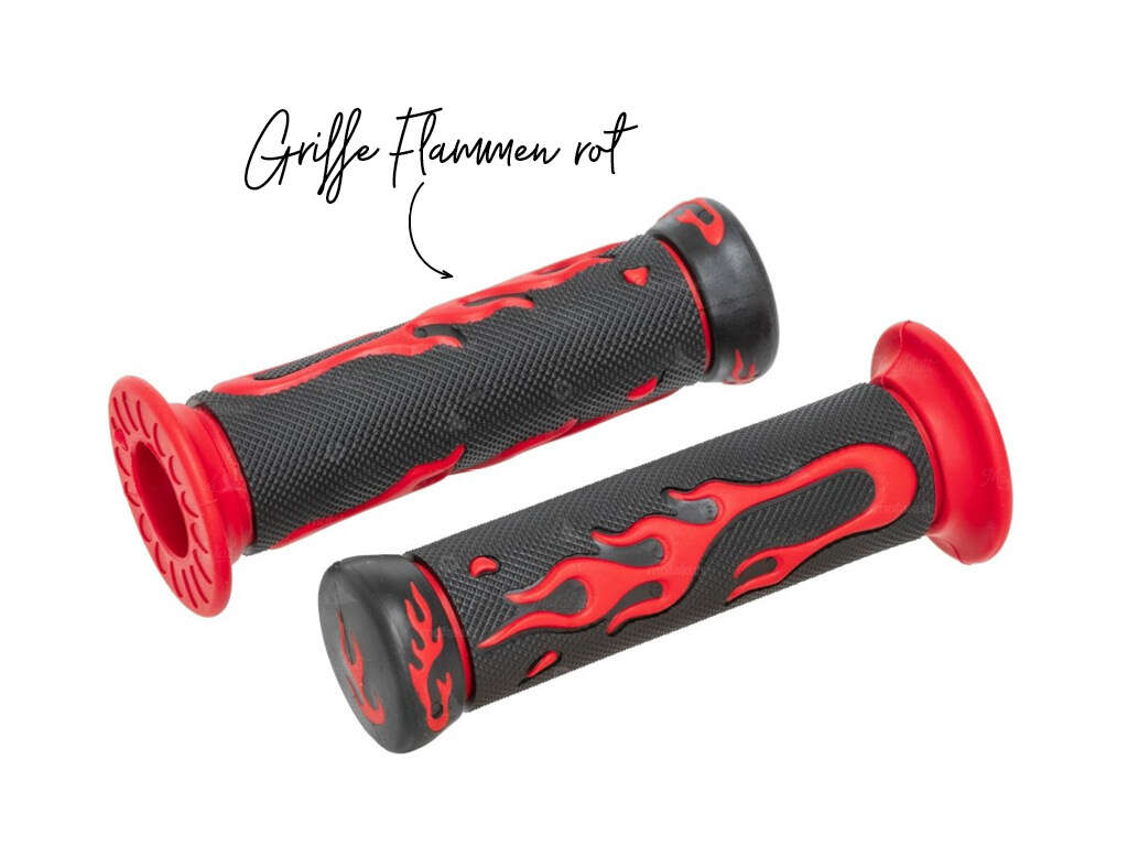 GPO Griffe Flammen rot GPO Griffe Flammen rot