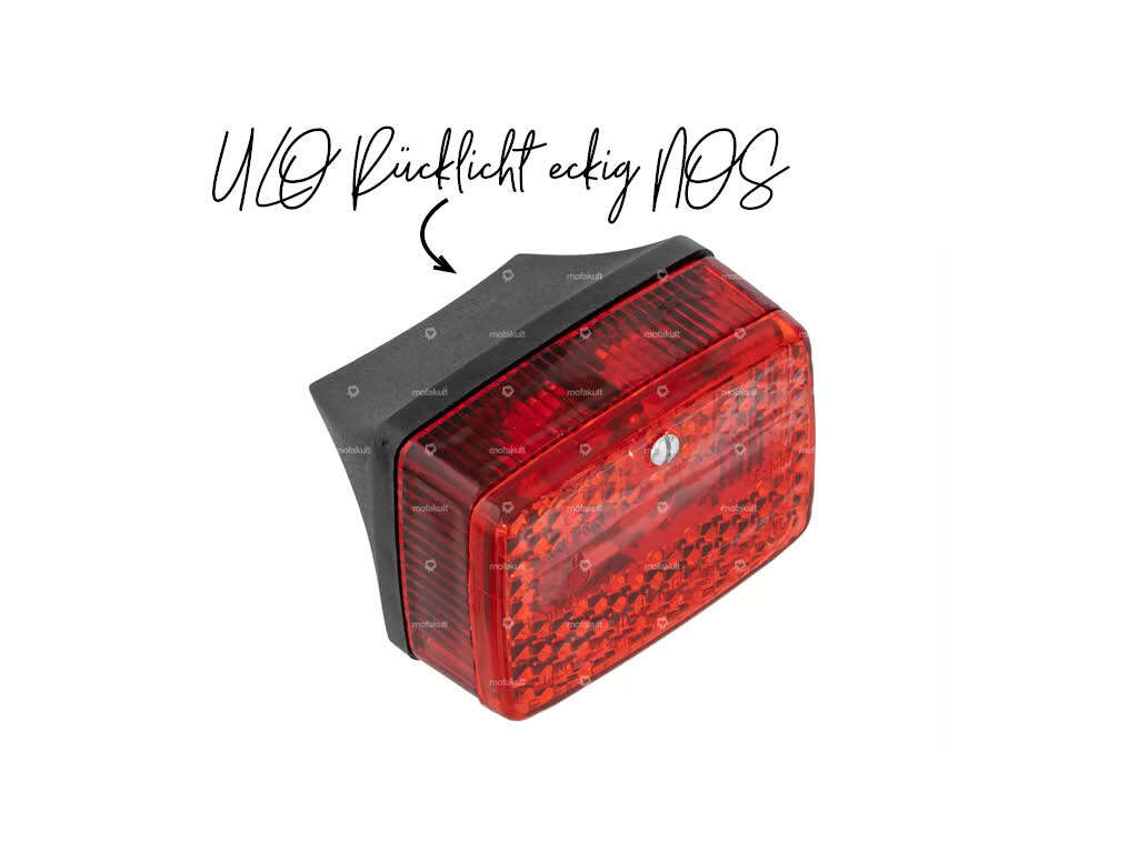 ULO Rücklicht eckig NOS ULO Rücklicht eckig NOS
