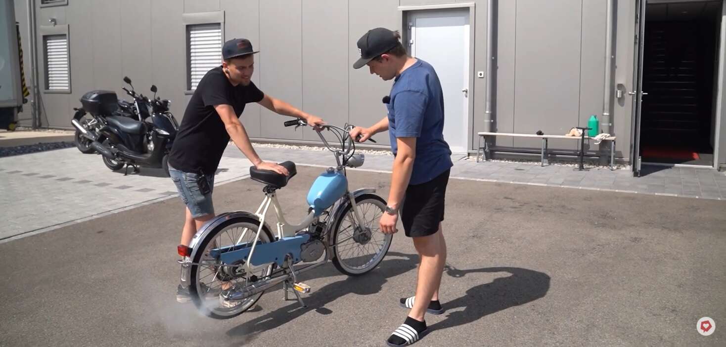 Fehlzündung am Mofa Fehlzündung am Mofa