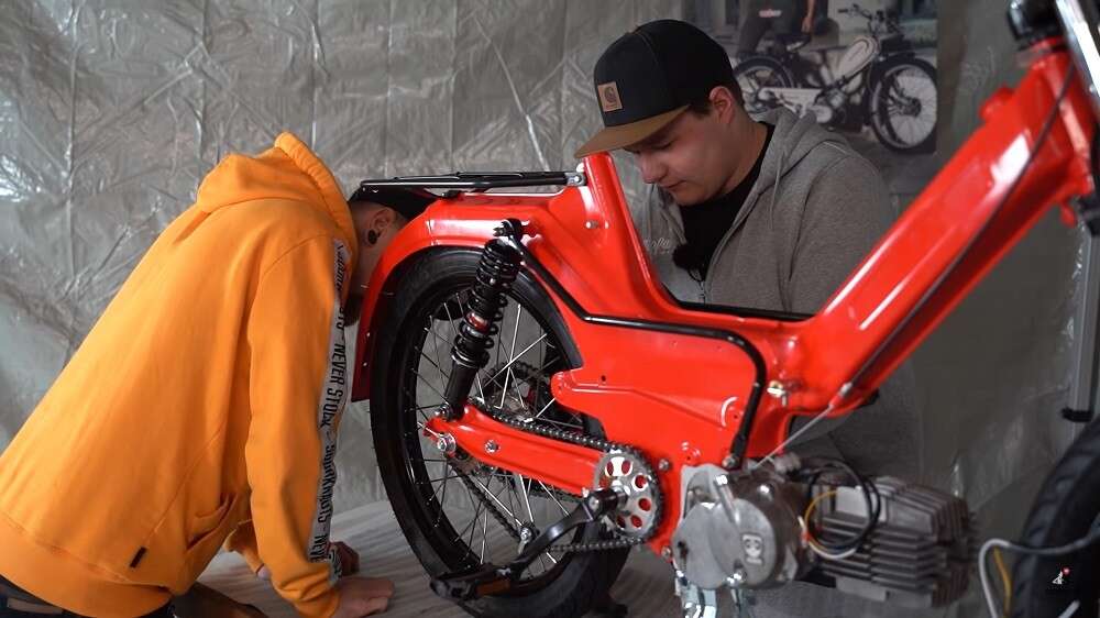 YSS Stossdämpfer für Puch Mofas YSS Stossdämpfer für Puch Mofas