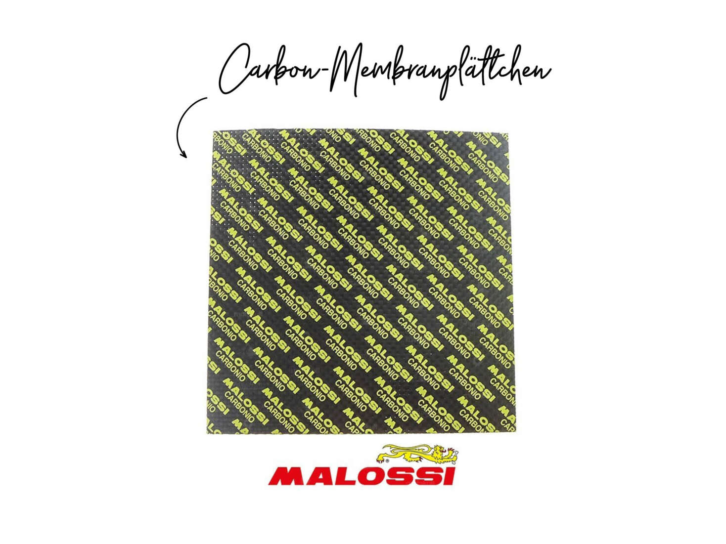 Membranplättchen Carbon Malossi 0.3 mm Membranplättchen Carbon Malossi 0.3 mm