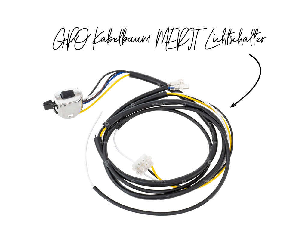 GPO Kabelbaum MERIT Lichtschalter (Version 2.0) GPO Kabelbaum MERIT Lichtschalter (Version 2.0)