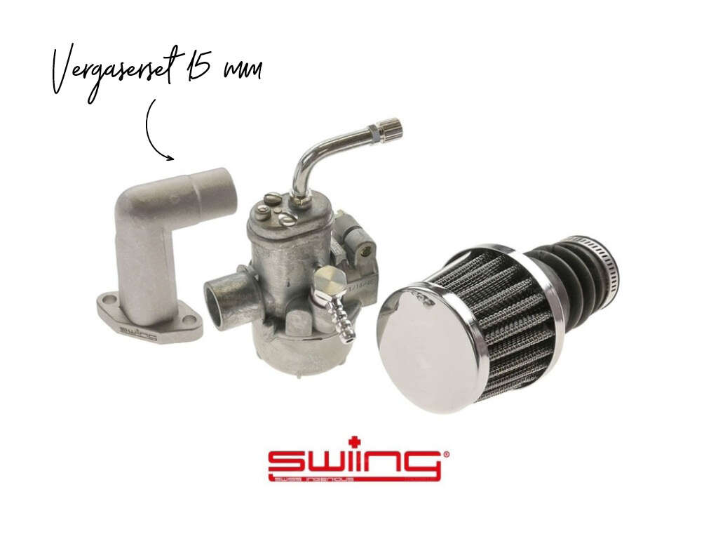 Vergaserset 15 mm (Bing SRE) | Puch X30 NS, NL Vergaserset 15 mm (Bing SRE) | Puch X30 NS, NL