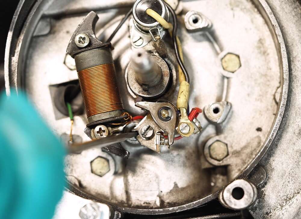 Set Revision Unterbrecher Zündung Piaggio Set Revision Unterbrecher Zündung Piaggio