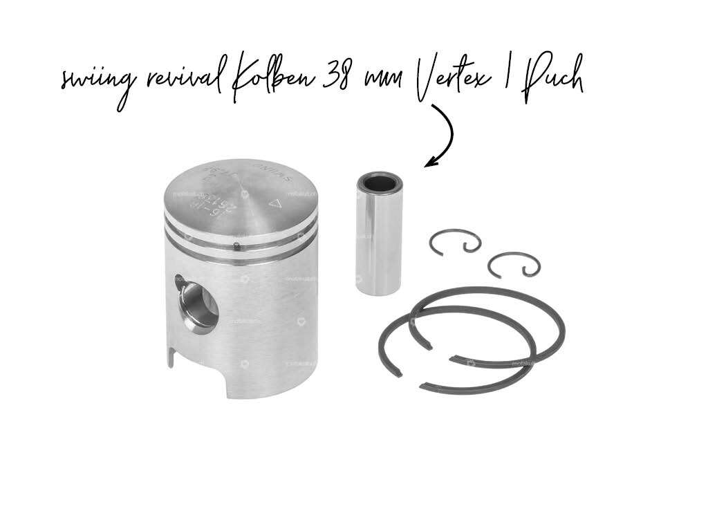 swiing revival Kolben 38 mm Vertex Puch swiing revival Kolben 38 mm Vertex Puch