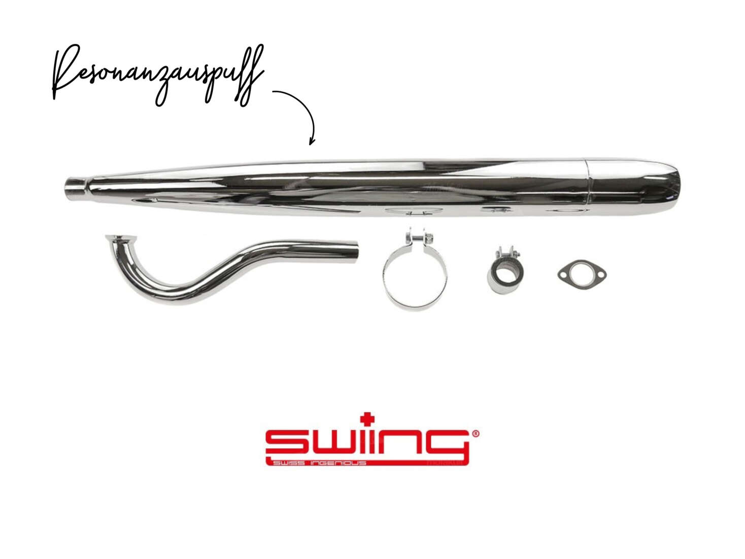 Set Auspuff Resonanz Ø 28 / 70 mm Puch Maxi / Puch X30 Sport Set Auspuff Resonanz Ø 28 / 70 mm Puch Maxi / Puch X30 Sport