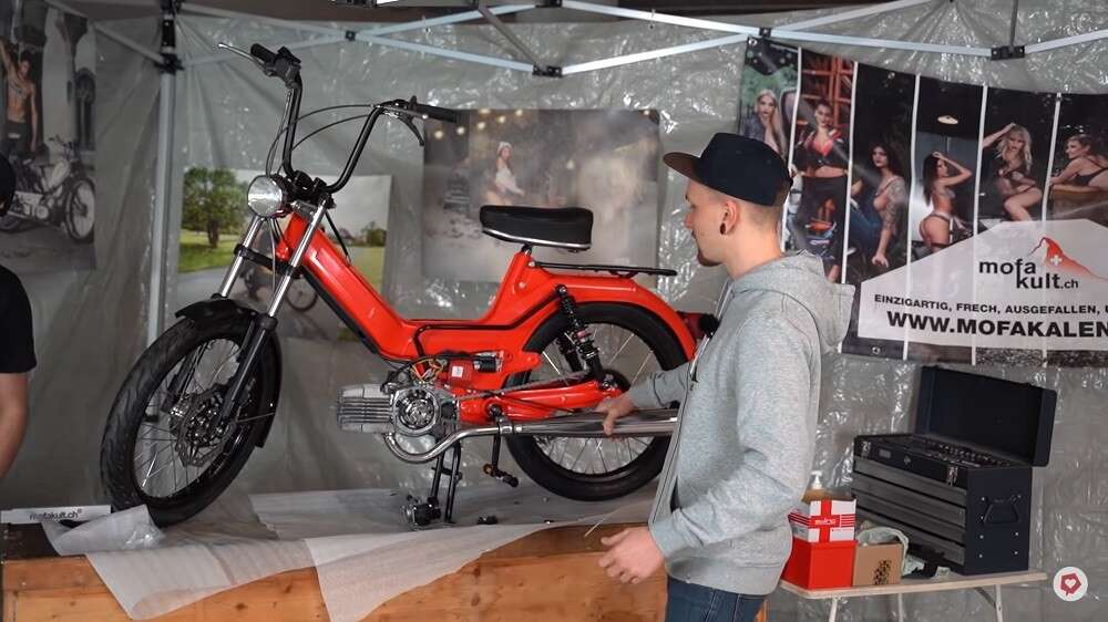 Set Auspuff Resonanz Ø 28 / 70 mm Puch Maxi / Puch X30 Sport Set Auspuff Resonanz Ø 28 / 70 mm Puch Maxi / Puch X30 Sport