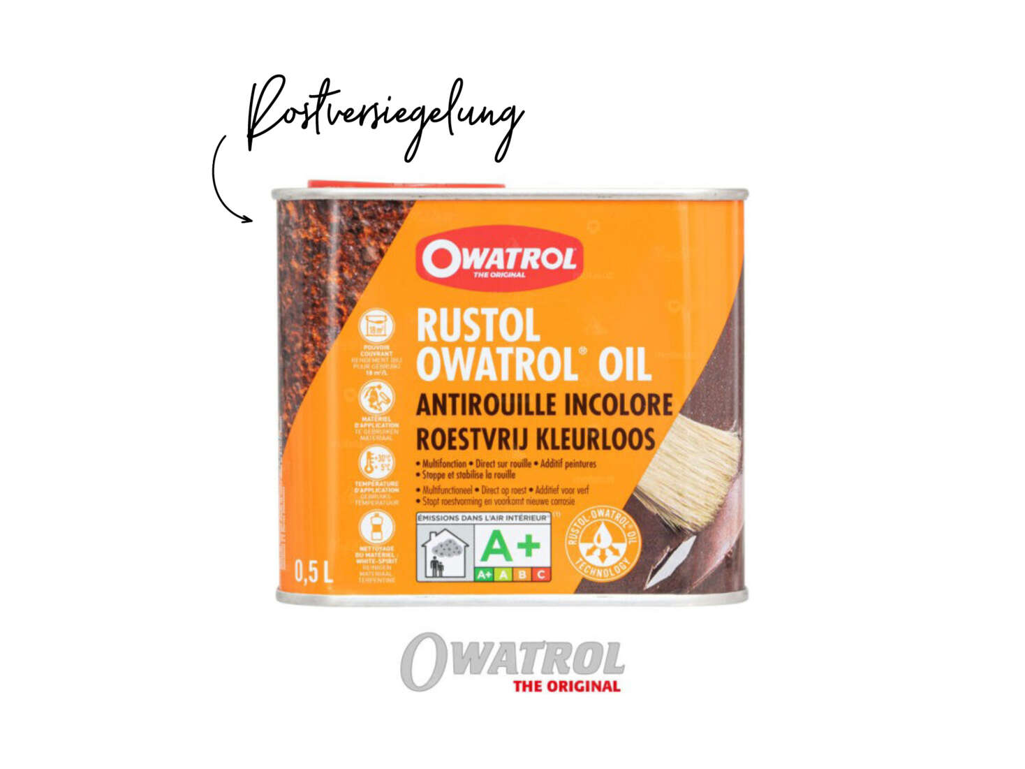 Owatrol Rustol Öl Rostversiegelung 0.5 L Owatrol Rustol Öl Rostversiegelung 0.5 L