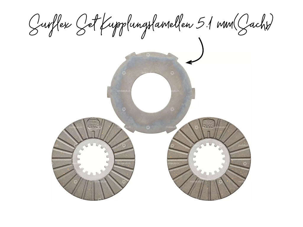 3 Lamellen Kupplung verbauen Sachs 505 - Der Schrauberling