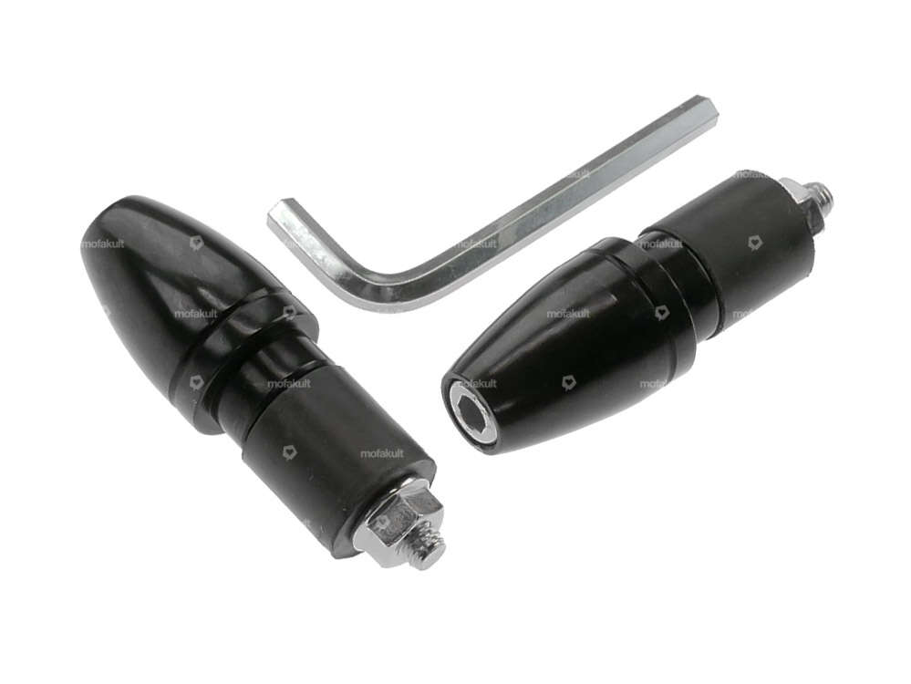 DMP Vibrationsdämpfer Lenker schwarz Carousel Image 1