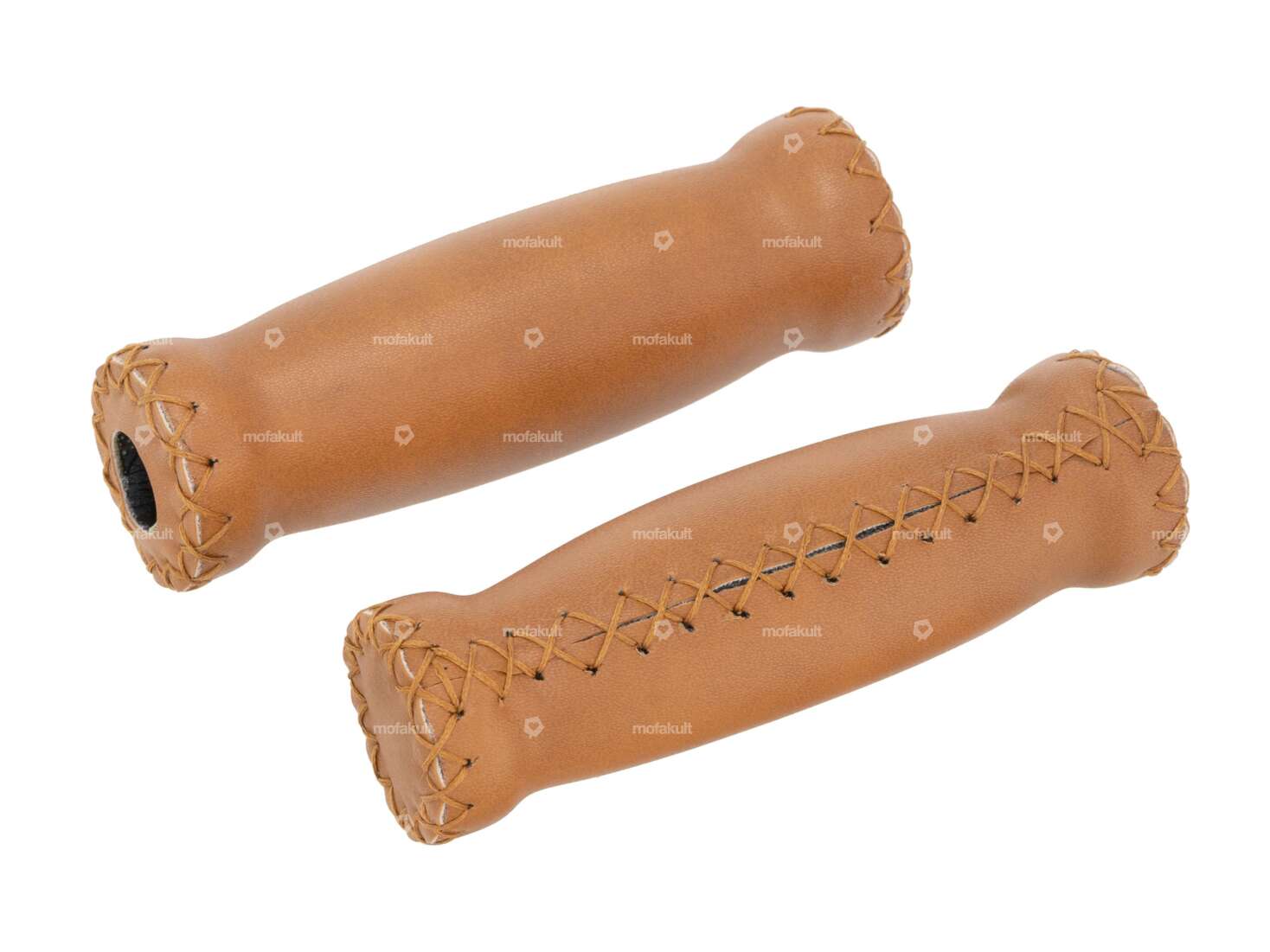 Griffe Kunstleder hellbraun Carousel Image 1