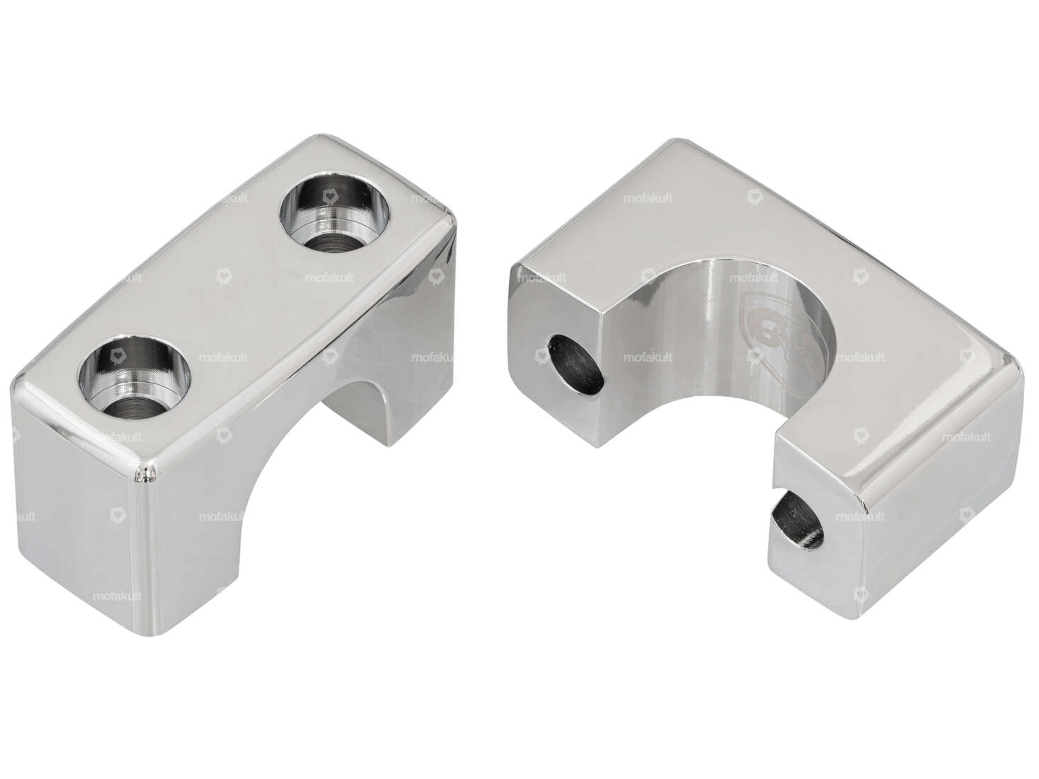 66HEROES Clamping bridges Inox Chrome | Puch Carousel Image 1