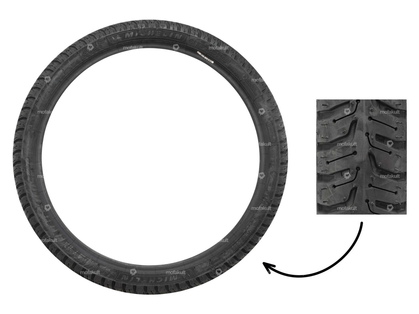 Michelin 2.25 x 17" tires City Extra Allround Carousel Image 1