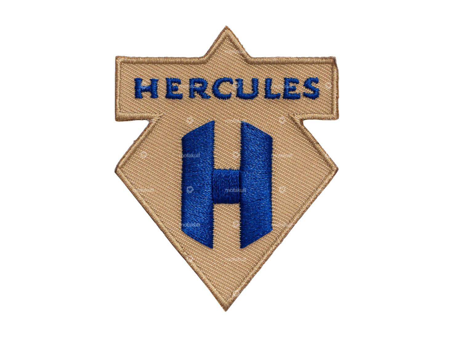 mk-Merch Aufnäher «Hercules» retro 50 x 65 mm Carousel Image 1