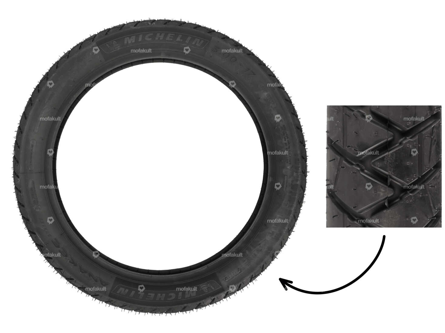 Michelin 3.00 x 17" Reifen ANAKEE Allround Carousel Image 1