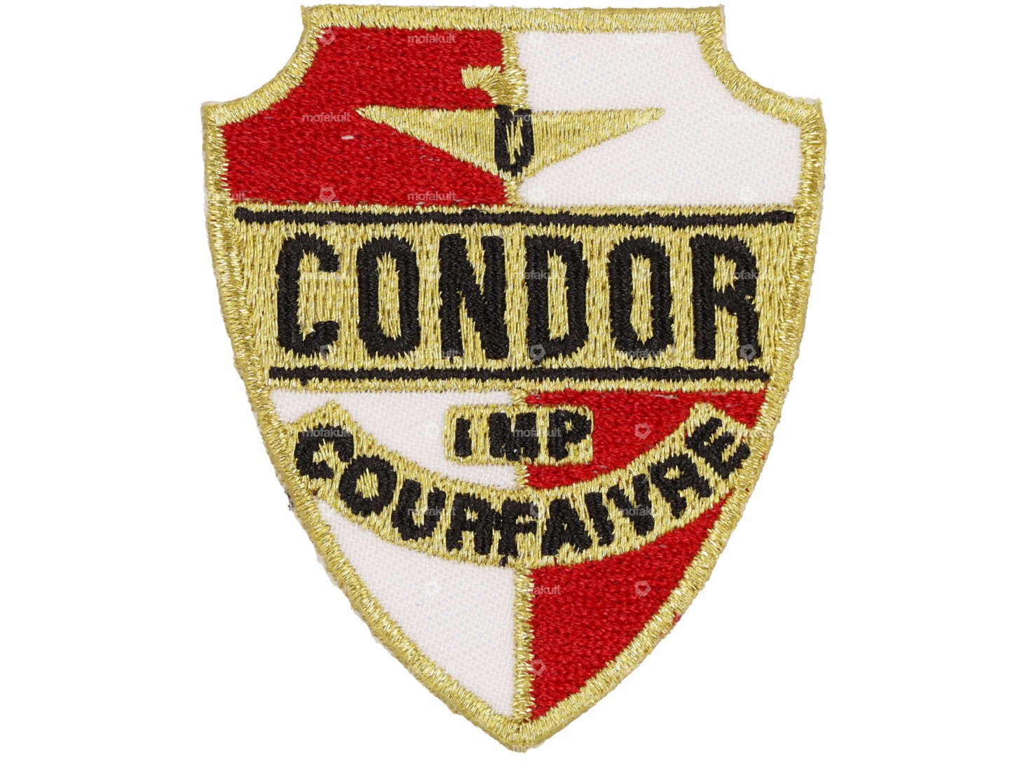mk-Merch Aufnäher «CONDOR» 50 x 60 mm Carousel Image 1