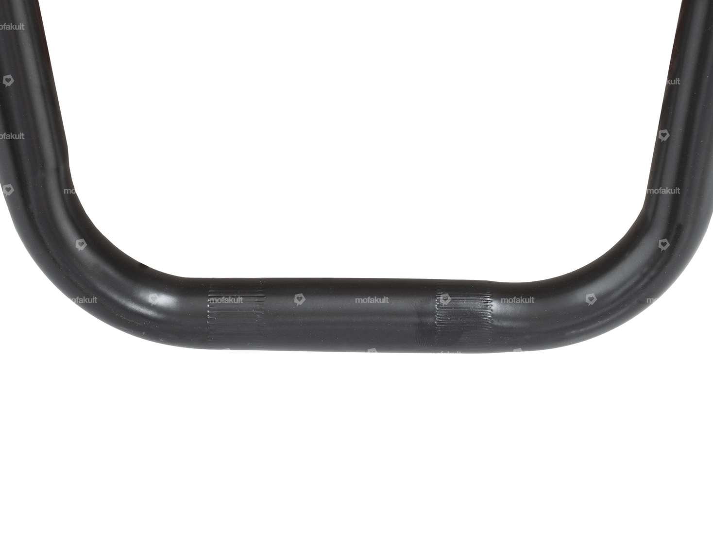 Lenker Gabelplatte 30 cm geschwungen mit Strebe massiv schwarz Carousel Image 3