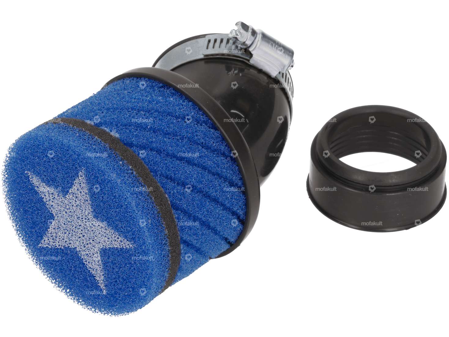 Stage6 Luftfilter 45° Schaumstoff Ø 48 mm (Keihin) Carousel Image 2