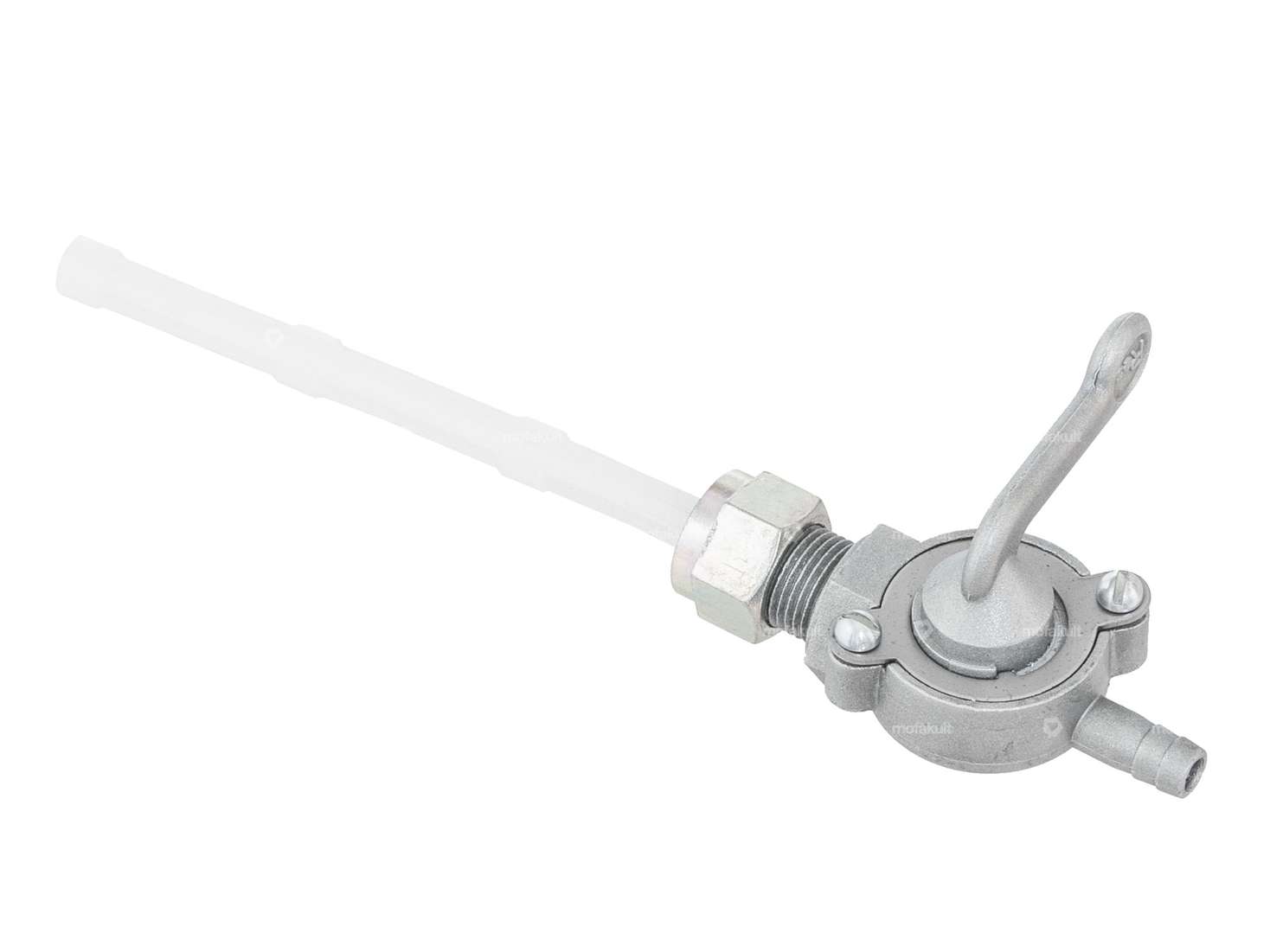 OMG fuel tap vertical M12x1 labeled (with union nut) pointing downwards Carousel Image 2