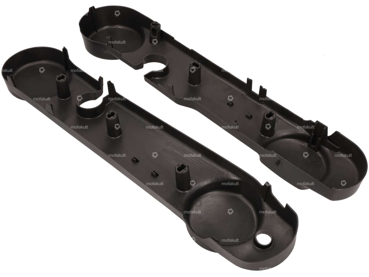 Side protectors with emblem black | Piaggio SI Carousel Image 2