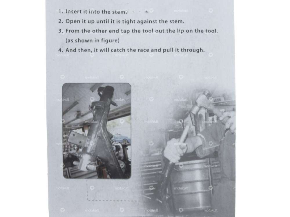 Buzzetti Lenkkopflager Demontage Werkzeug Carousel Image 2