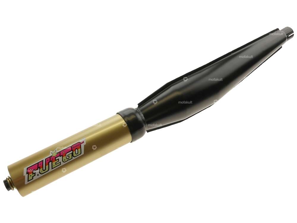 Jamarcol Fuego Endtopf 32 mm schwarz / gold Carousel Image 1