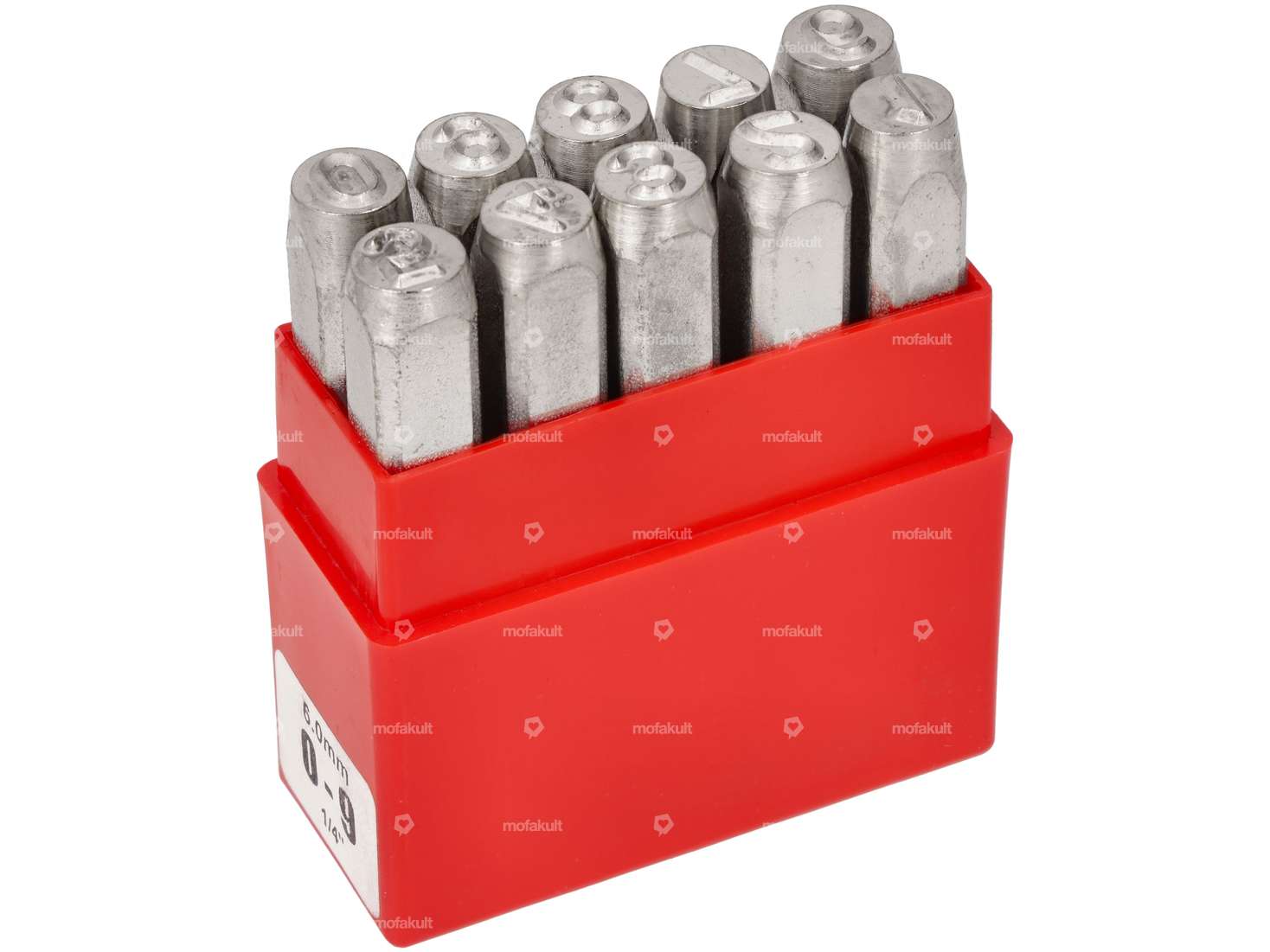 Schlagzahlen-Satz 6 mm 10-tlg. Carousel Image 1