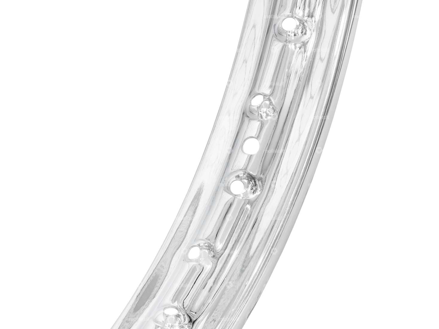 Felgenring 1.60 x 19" (60 mm) Chrom grosse Nippellöcher Carousel Image 2