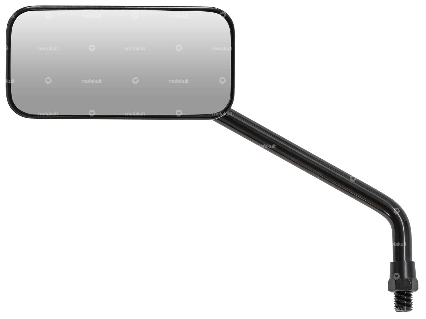 Mirror "Chopper" left black Carousel Image 1