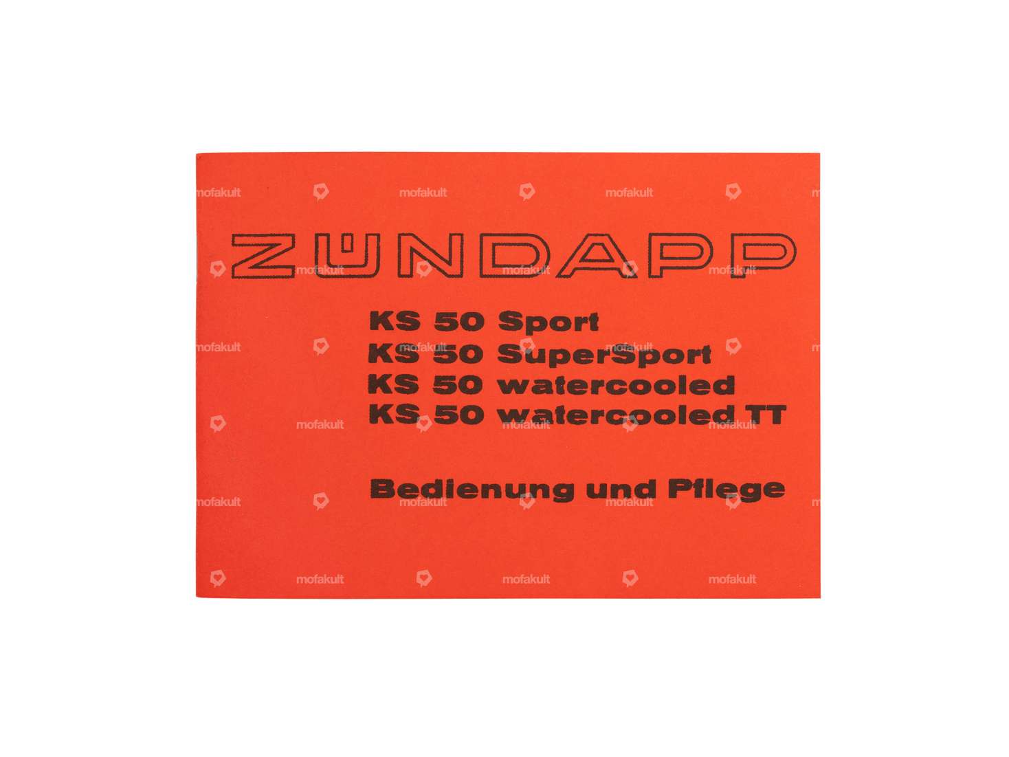 Betriebsanleitung | Zündapp KS 50 Carousel Image 1