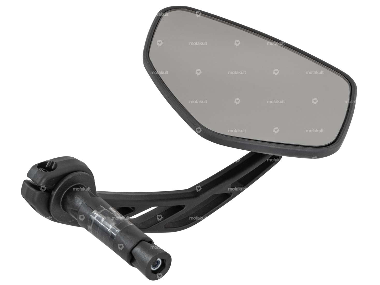 Bumm mirror "cantilever" angular plug-in version black Carousel Image 2