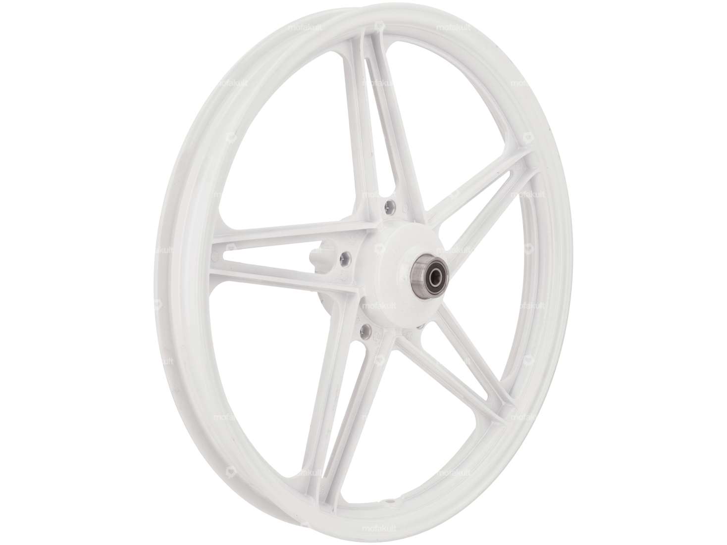 Felgensatz 17" Guss weiss (5 Speichen) | Peugeot 103 Carousel Image 2