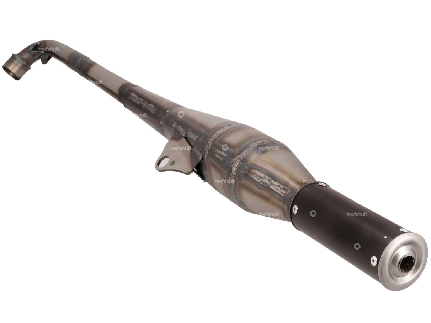 Polini racing exhaust "for race" blanco | Puch Maxi, X30 Carousel Image 3