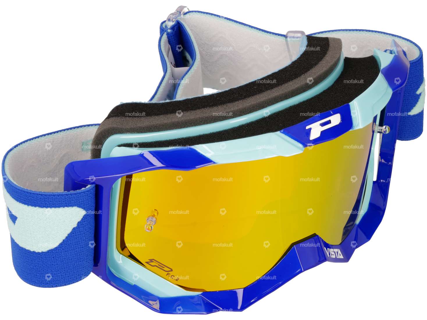 ProGrip glasses 3303 Vista blue / turquoise mirrored Carousel Image 1