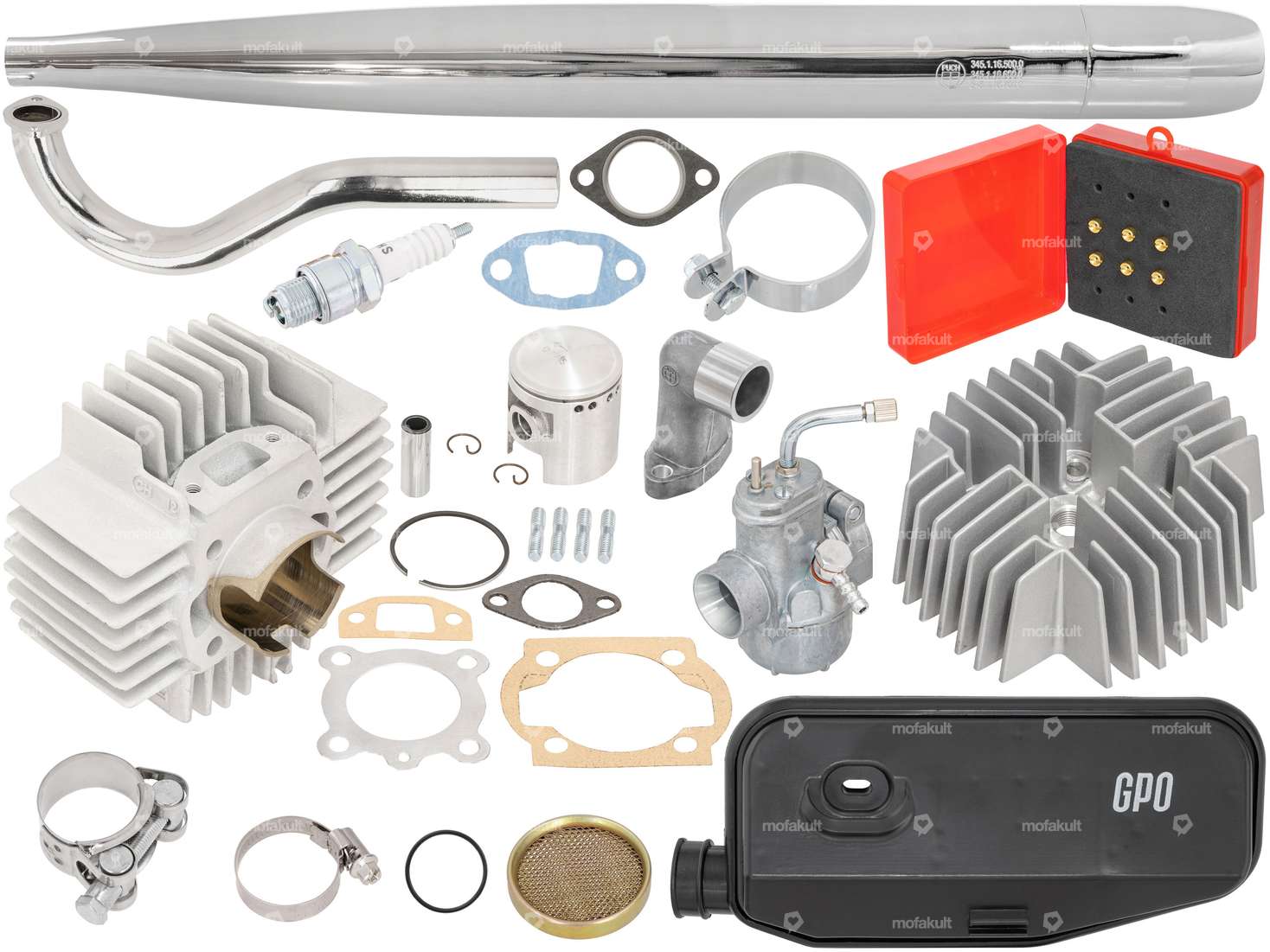 swiing® ingenious 45 mm Tuning-Set getarnt | Puch E50 Carousel Image 1