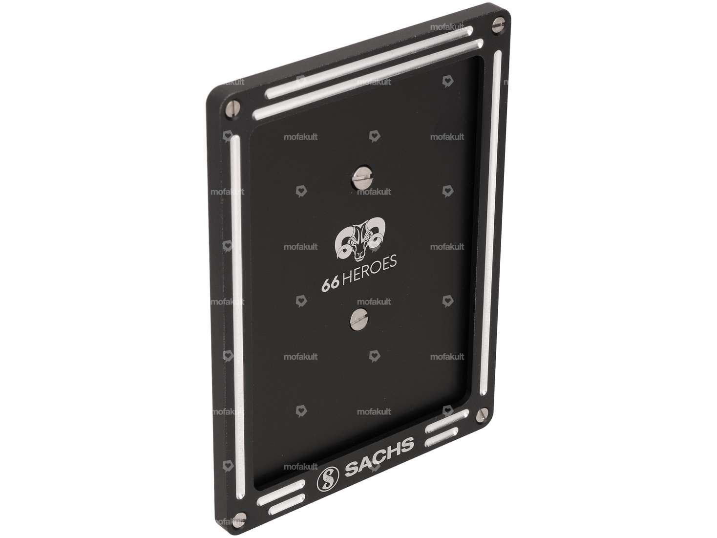 66HEROES Custom number frame "Sachs" black (CH version) Carousel Image 1