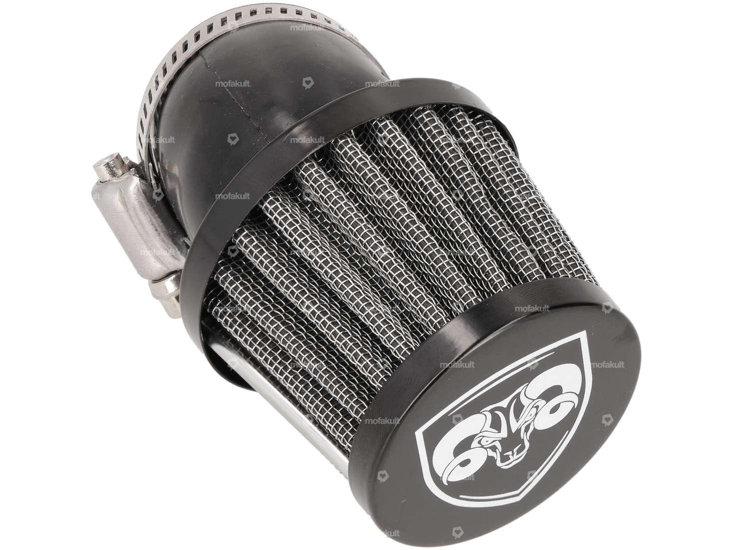 66HEROES Luftfilter Pilz 45° Gitter schwarz Dell'Orto PHBG (Ø=34 mm) Carousel Image 2