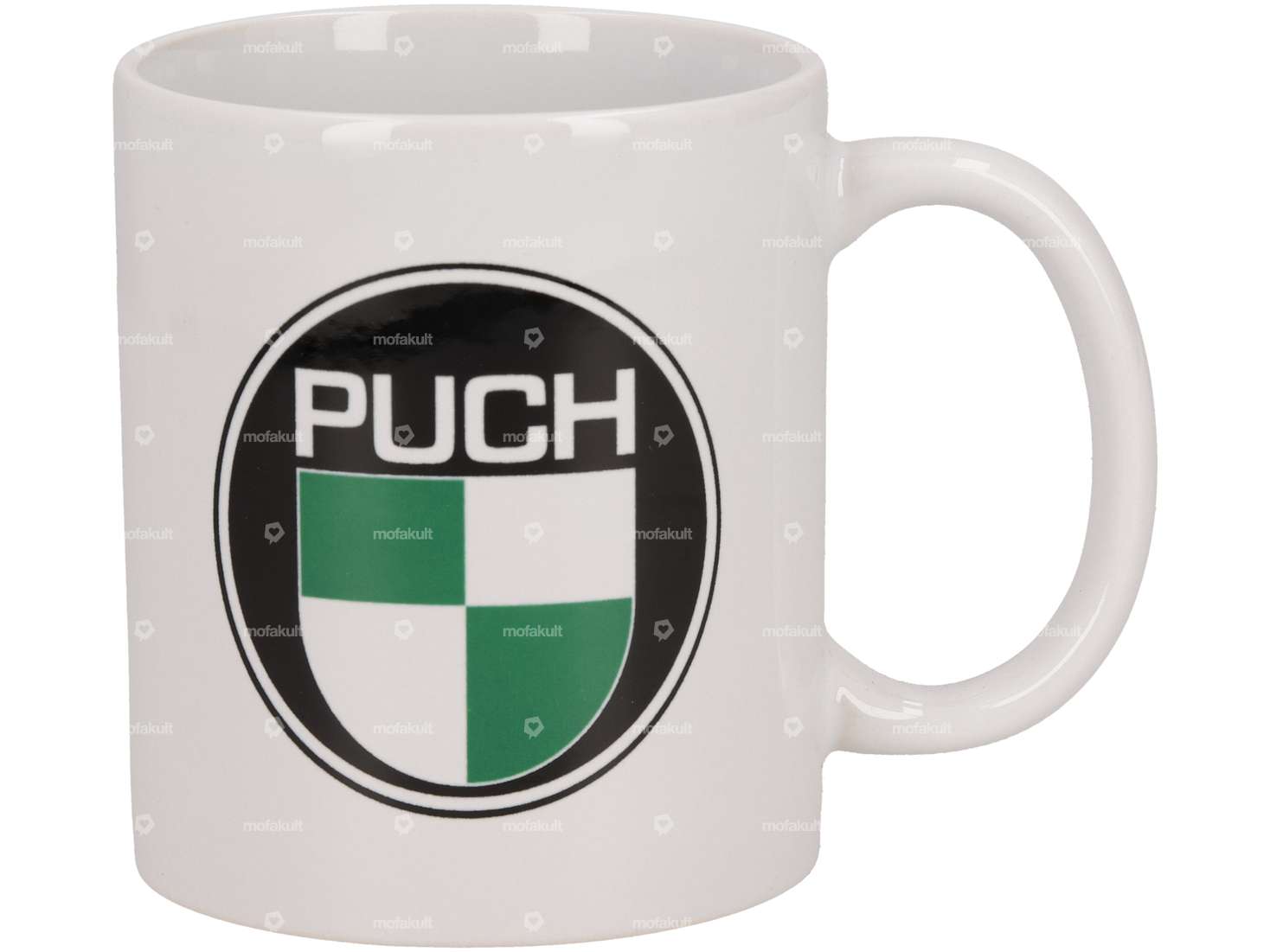 Tasse Puch weiss Porzellan Carousel Image 1