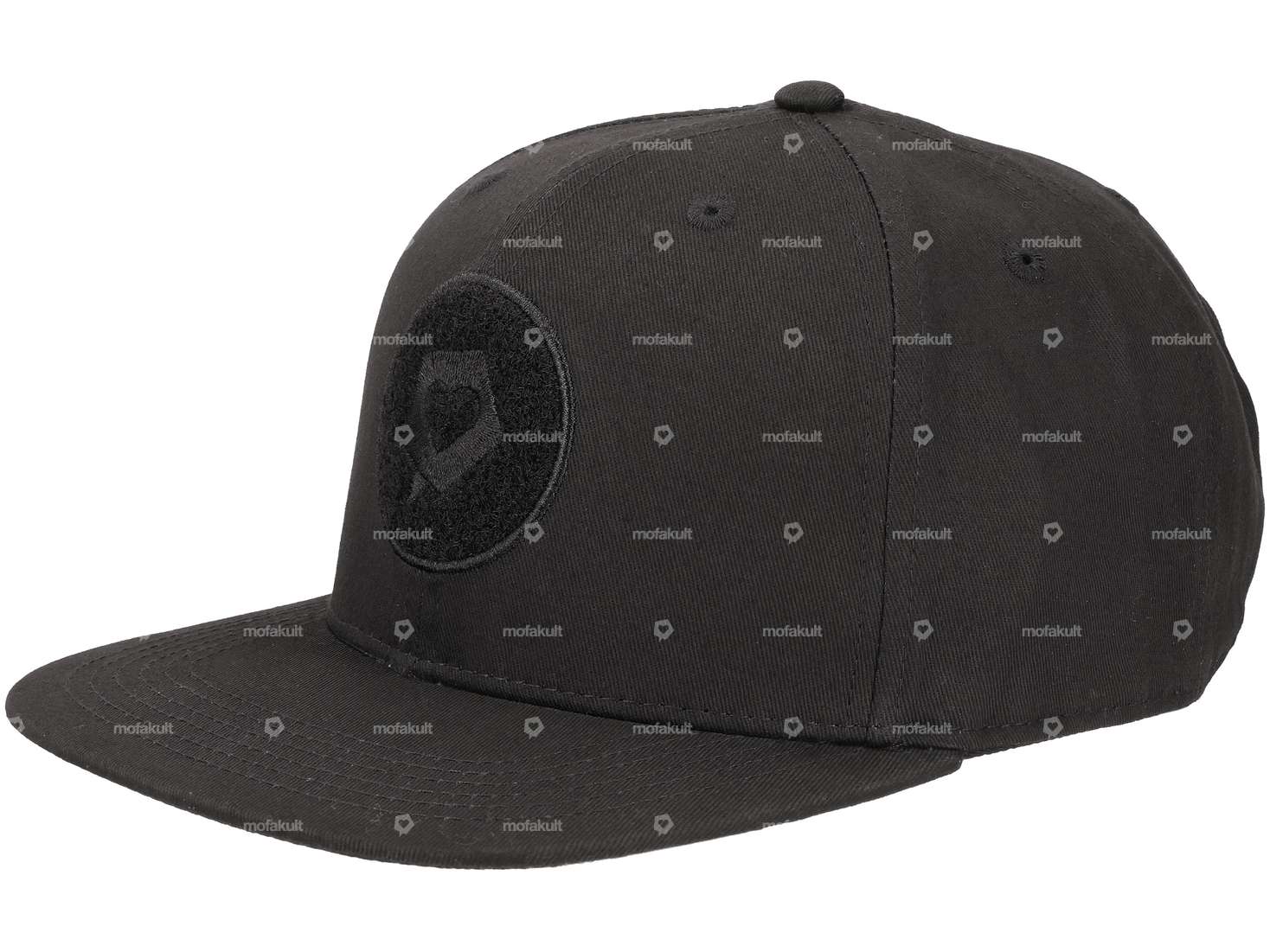 mk-Merch Klett-Cap «Herz» schwarz Carousel Image 1
