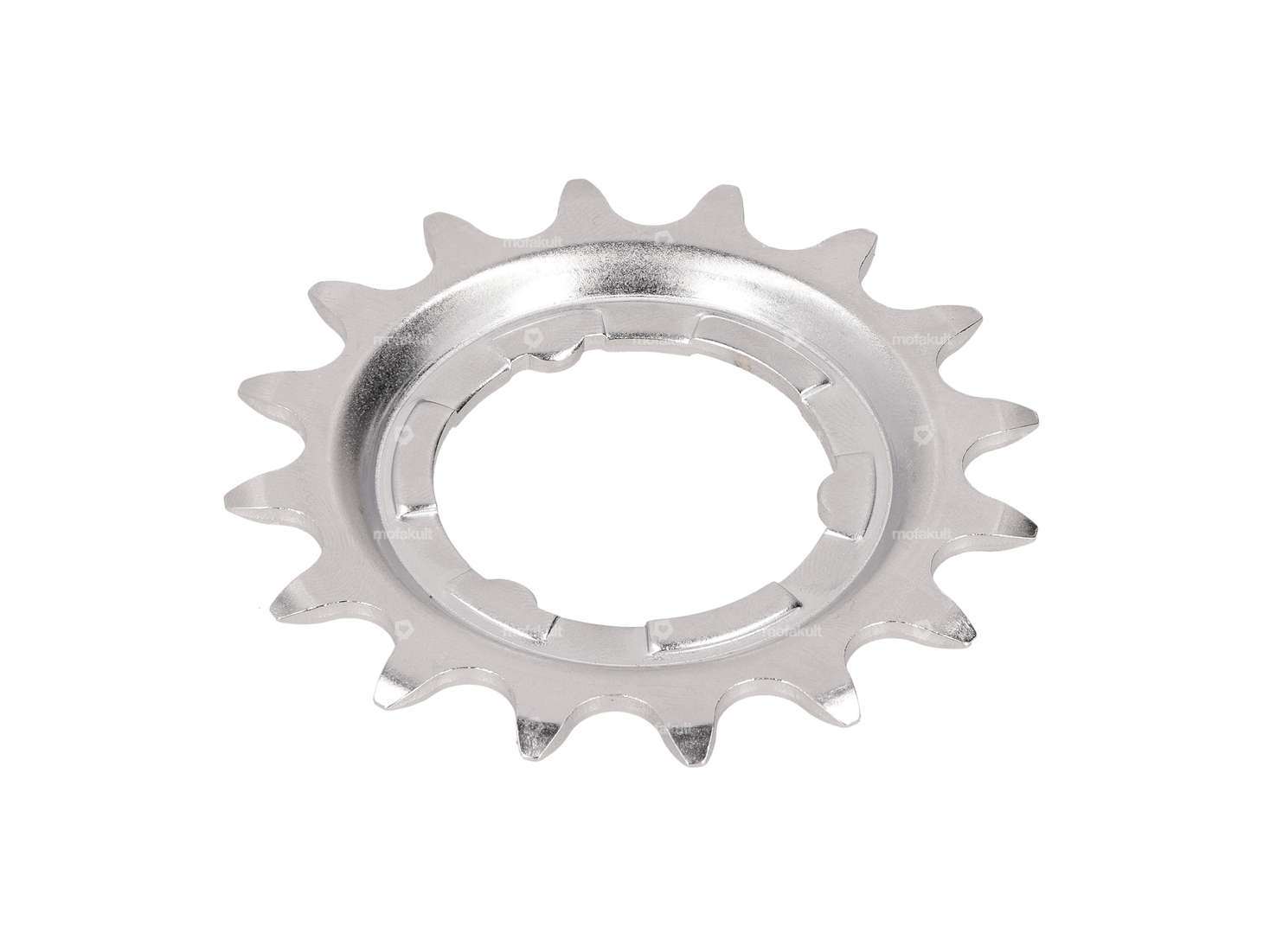 Zahnkranz Rücktritt 16 z. leicht gekröpft Chrom Carousel Image 1