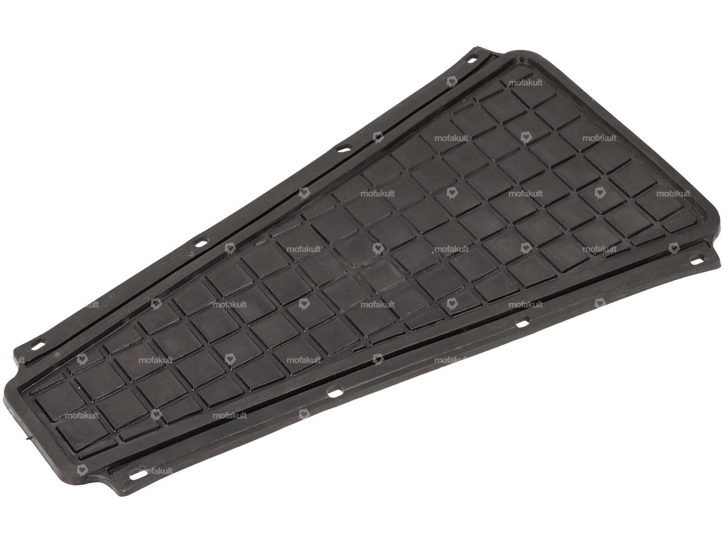 RMS foot mat step-through black | Vespa P, PX Carousel Image 1