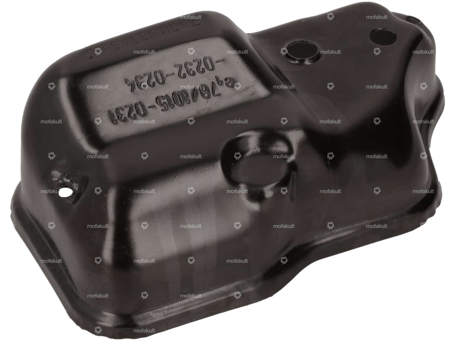 Piaggio carburetor sump cover black, with separate lubrication | Vespa PX Lusso, T5 Carousel Image 3
