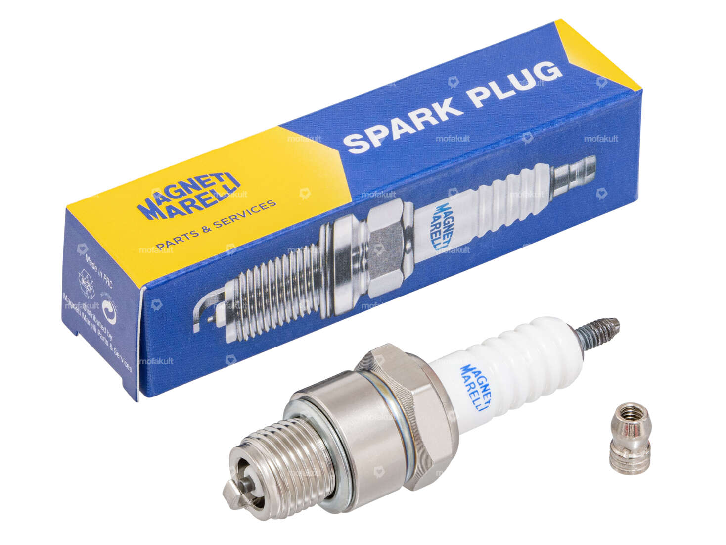 Magneti Marelli SNA7 spark plug short thread Carousel Image 1