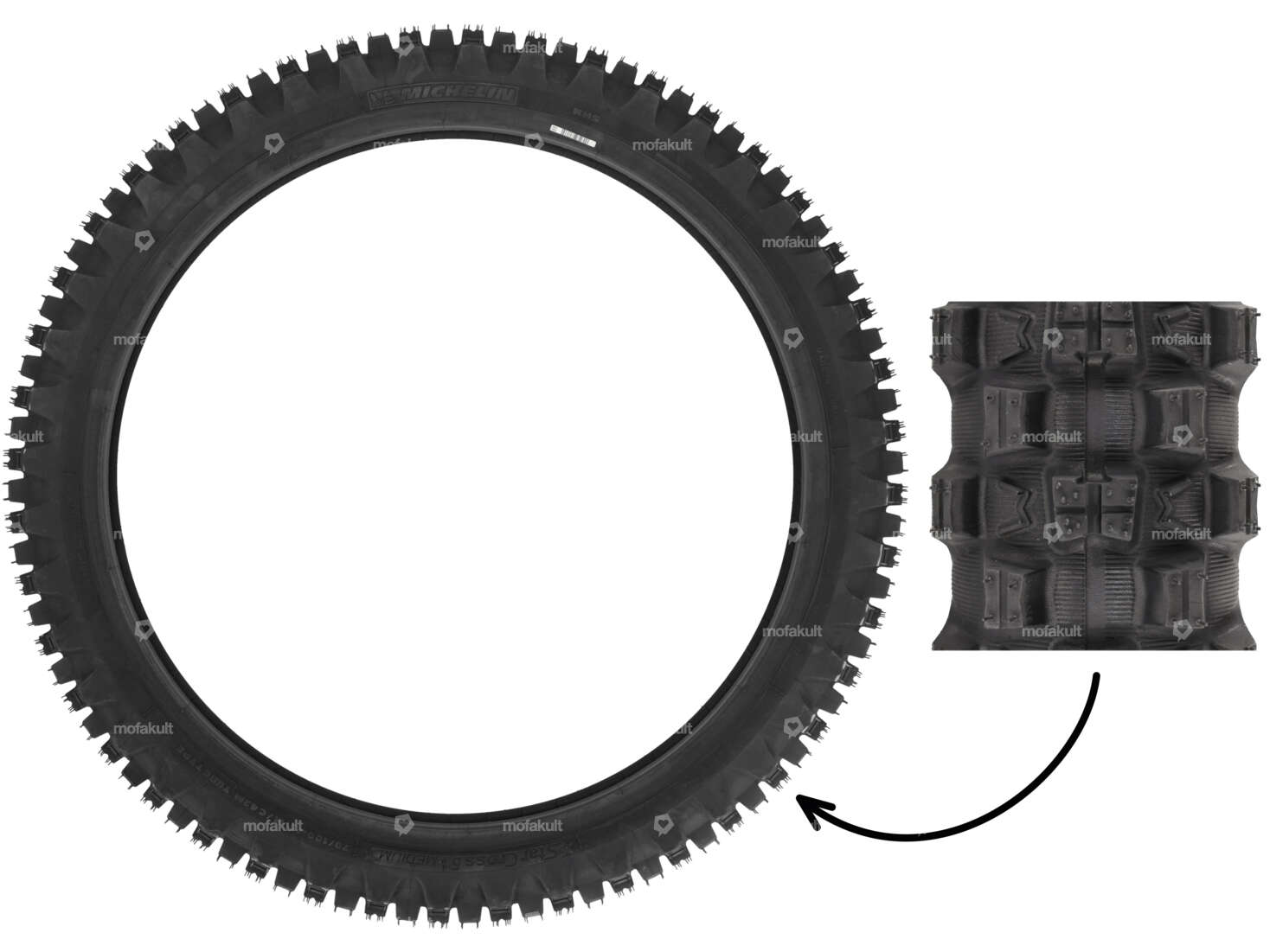 Michelin 70/100 x 19" Reifen STARCROSS 5 Motocross Carousel Image 1